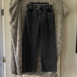 Baggy- Washed Black Jeans
